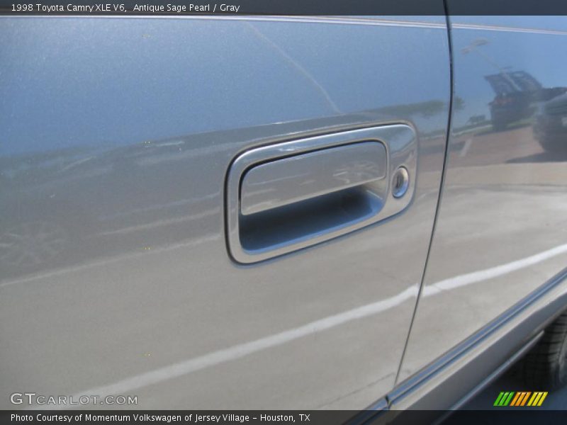 Antique Sage Pearl / Gray 1998 Toyota Camry XLE V6