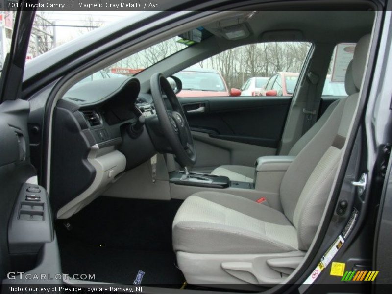 Magnetic Gray Metallic / Ash 2012 Toyota Camry LE