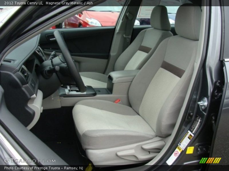 Magnetic Gray Metallic / Ash 2012 Toyota Camry LE