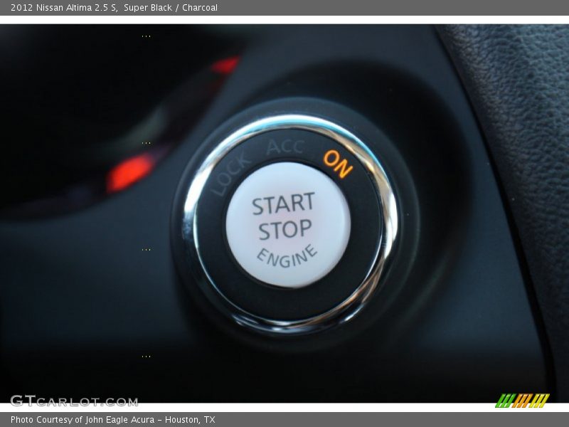 Super Black / Charcoal 2012 Nissan Altima 2.5 S