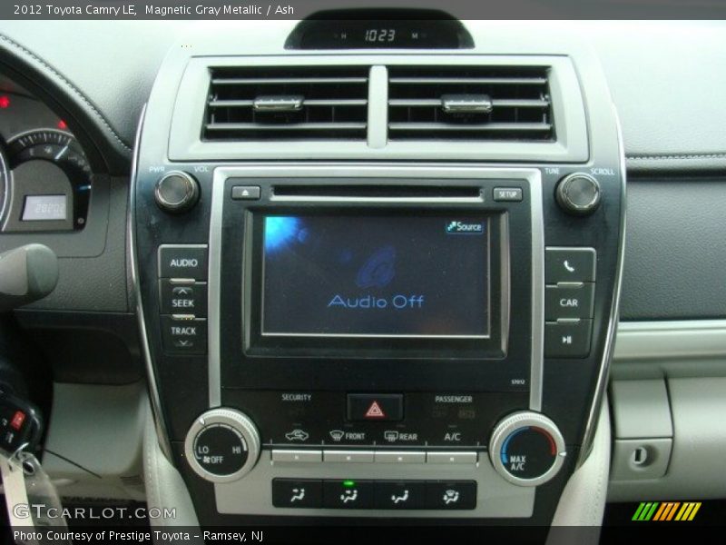 Magnetic Gray Metallic / Ash 2012 Toyota Camry LE