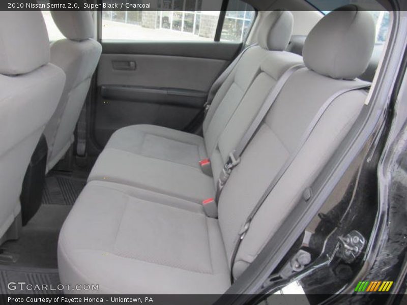 Rear Seat of 2010 Sentra 2.0
