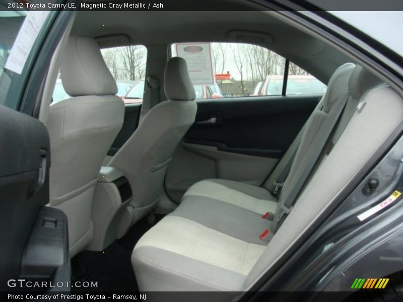 Magnetic Gray Metallic / Ash 2012 Toyota Camry LE