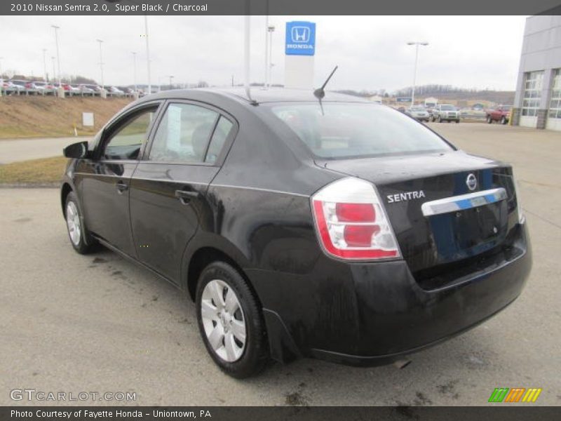 Super Black / Charcoal 2010 Nissan Sentra 2.0