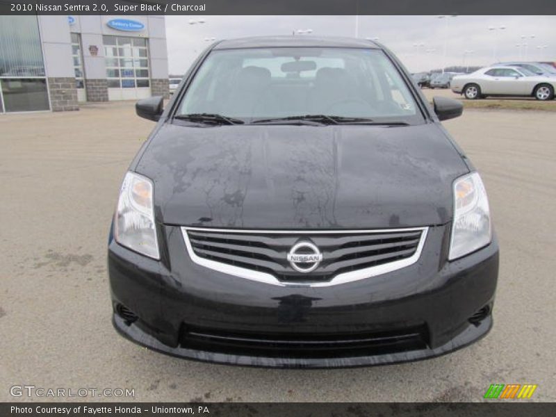 Super Black / Charcoal 2010 Nissan Sentra 2.0
