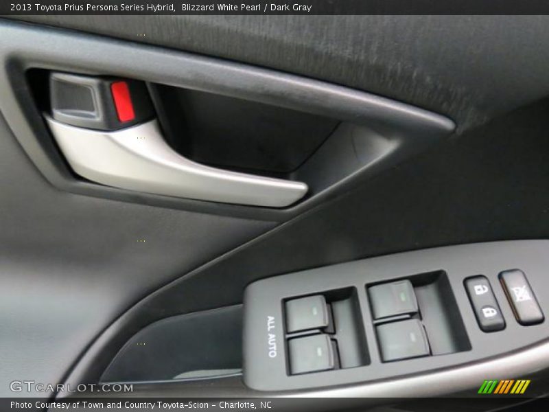 Controls of 2013 Prius Persona Series Hybrid