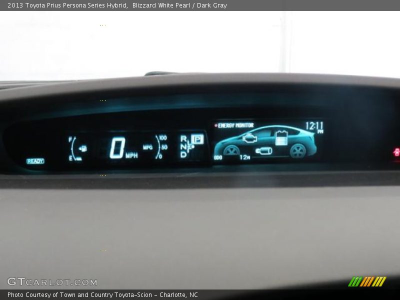  2013 Prius Persona Series Hybrid Persona Series Hybrid Gauges