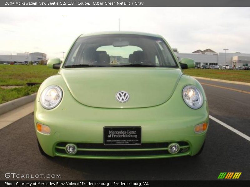 Cyber Green Metallic / Gray 2004 Volkswagen New Beetle GLS 1.8T Coupe