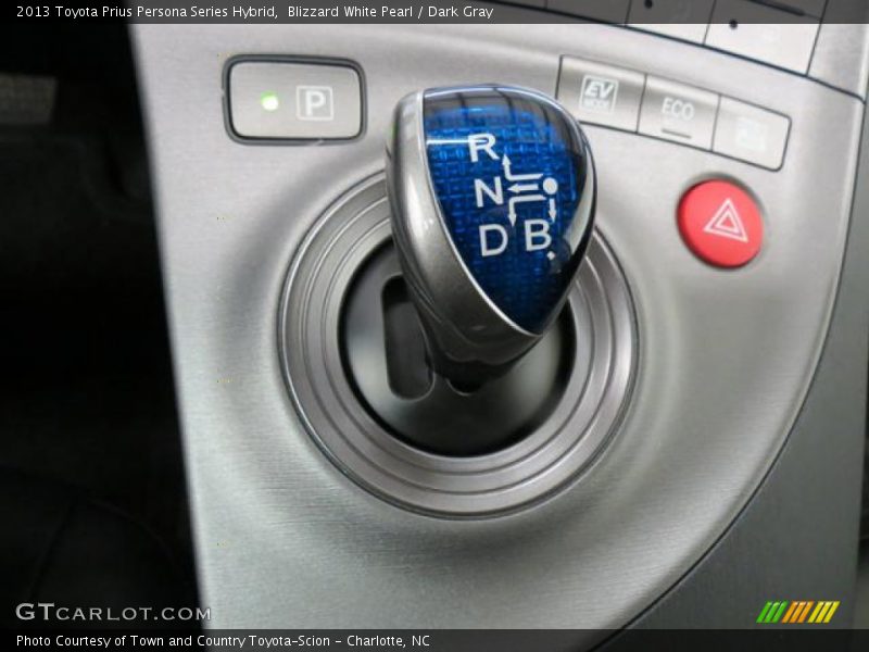  2013 Prius Persona Series Hybrid ECVT Automatic Shifter