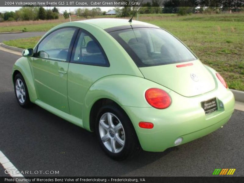 Cyber Green Metallic / Gray 2004 Volkswagen New Beetle GLS 1.8T Coupe