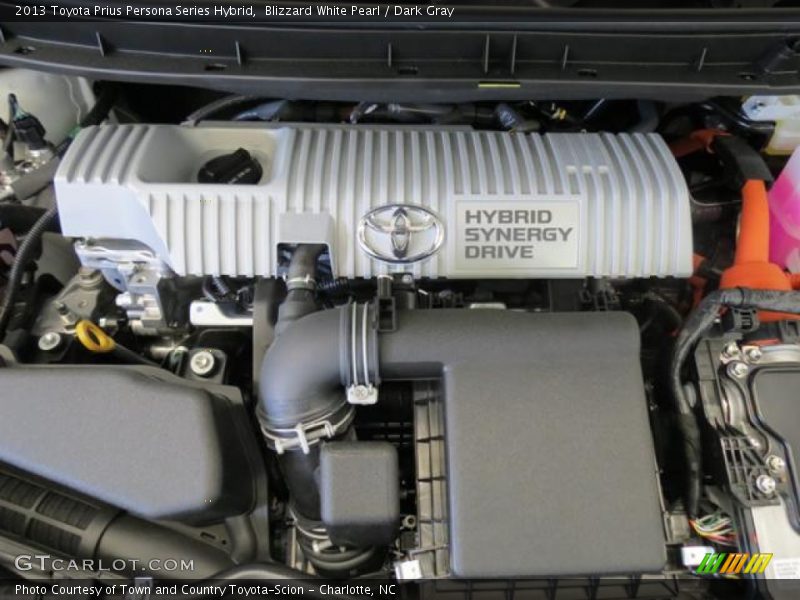  2013 Prius Persona Series Hybrid Engine - 1.8 Liter DOHC 16-Valve VVT-i 4 Cylinder/Electric Hybrid