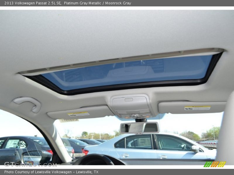 Platinum Gray Metallic / Moonrock Gray 2013 Volkswagen Passat 2.5L SE