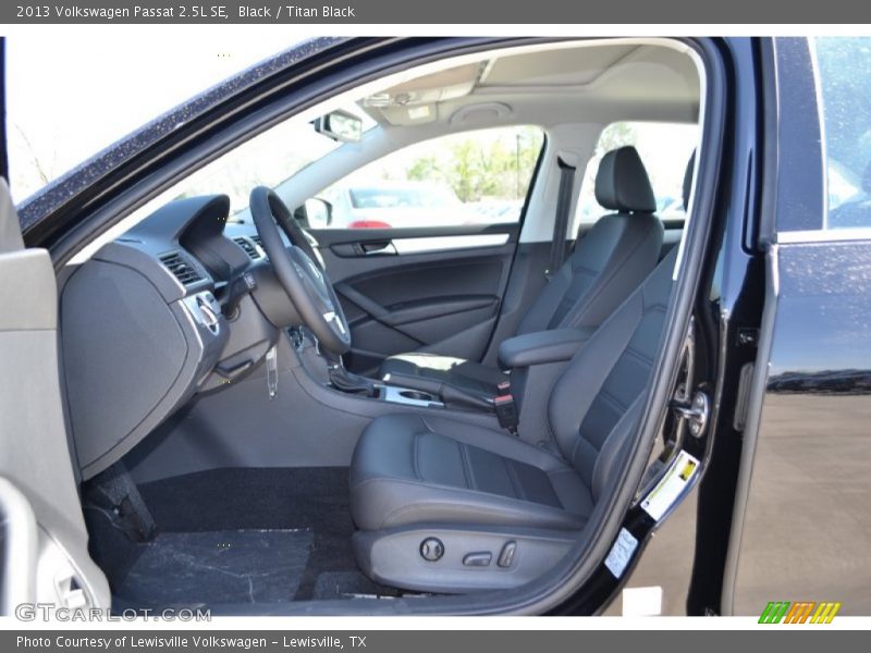 Black / Titan Black 2013 Volkswagen Passat 2.5L SE