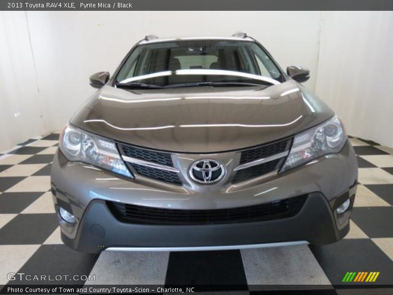 Pyrite Mica / Black 2013 Toyota RAV4 XLE