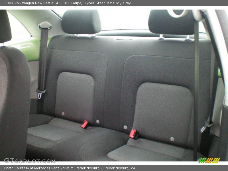 Cyber Green Metallic / Gray 2004 Volkswagen New Beetle GLS 1.8T Coupe