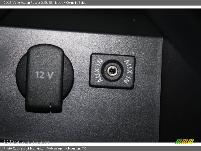 Black / Cornsilk Beige 2013 Volkswagen Passat 2.5L SE