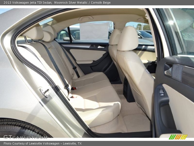 Moonrock Silver Metallic / Cornsilk Beige 2013 Volkswagen Jetta TDI Sedan
