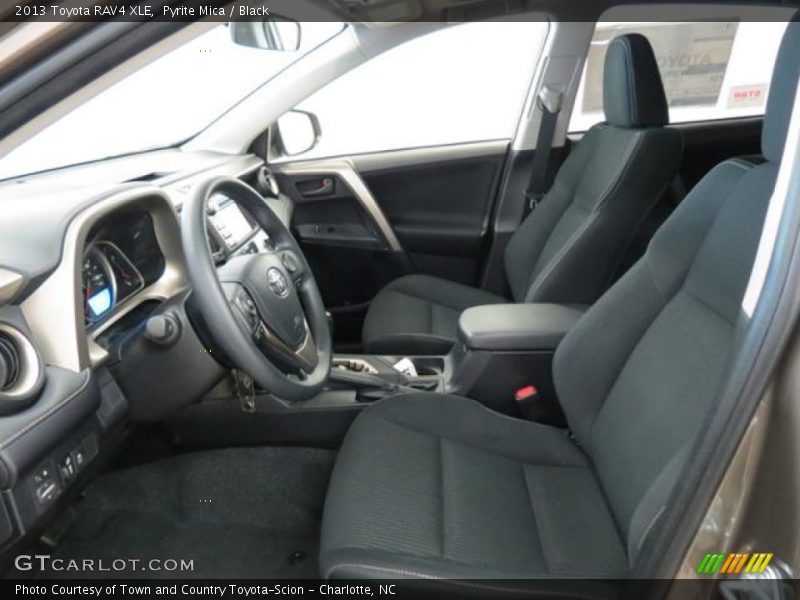 Pyrite Mica / Black 2013 Toyota RAV4 XLE