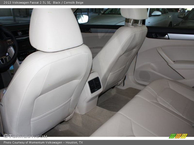 Black / Cornsilk Beige 2013 Volkswagen Passat 2.5L SE