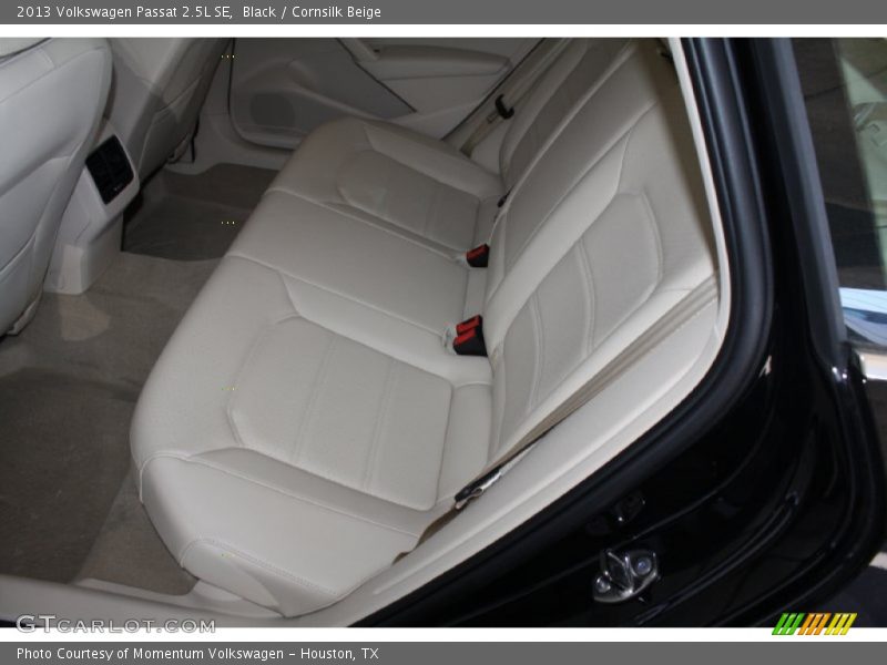 Black / Cornsilk Beige 2013 Volkswagen Passat 2.5L SE
