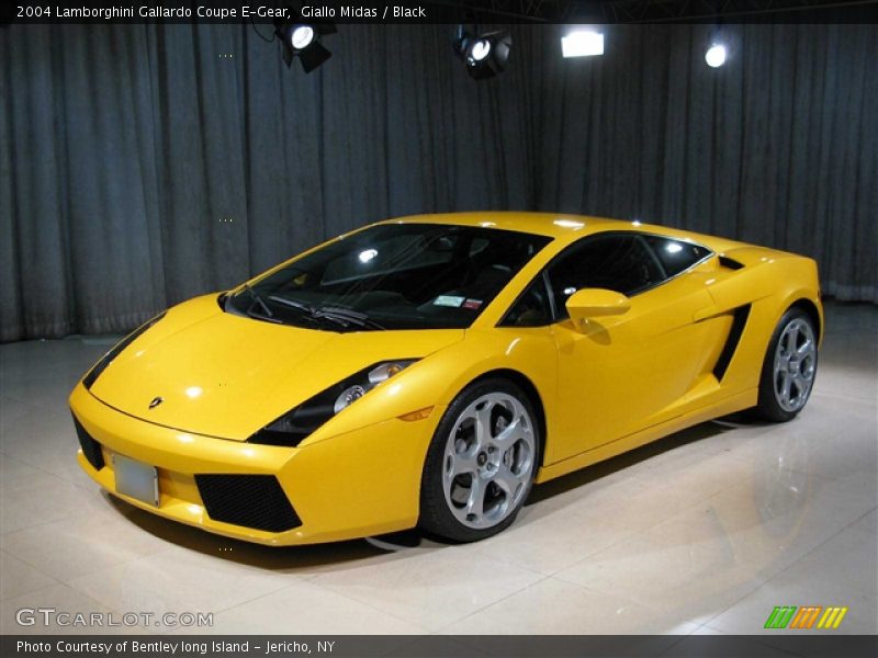 Giallo Midas / Black 2004 Lamborghini Gallardo Coupe E-Gear