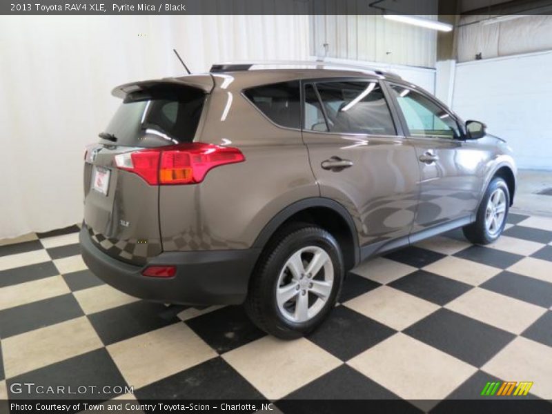 Pyrite Mica / Black 2013 Toyota RAV4 XLE