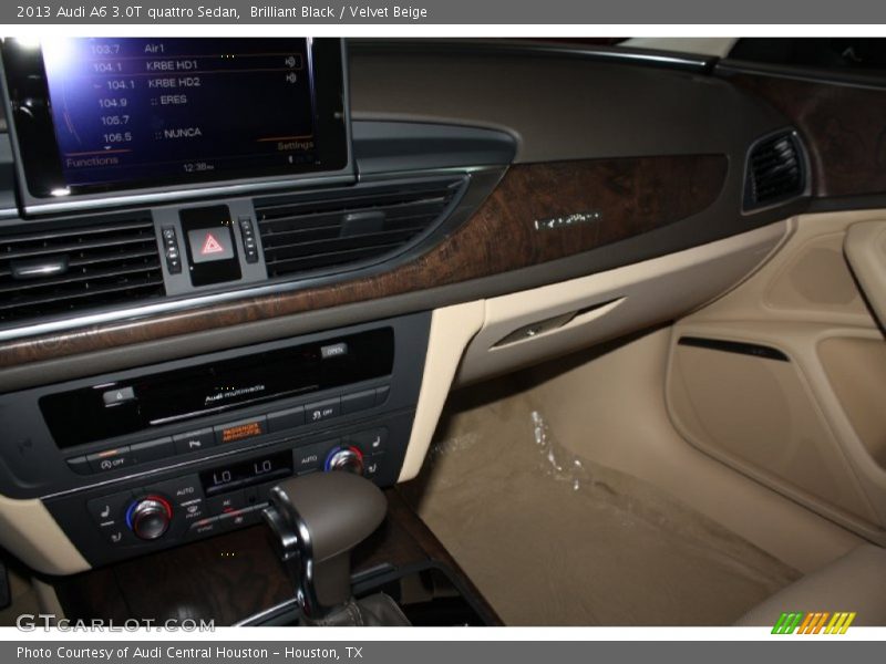 Brilliant Black / Velvet Beige 2013 Audi A6 3.0T quattro Sedan