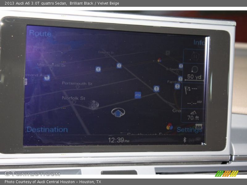 Brilliant Black / Velvet Beige 2013 Audi A6 3.0T quattro Sedan