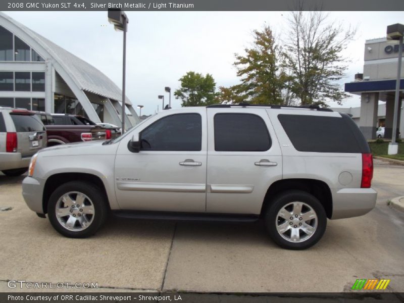 Silver Birch Metallic / Light Titanium 2008 GMC Yukon SLT 4x4