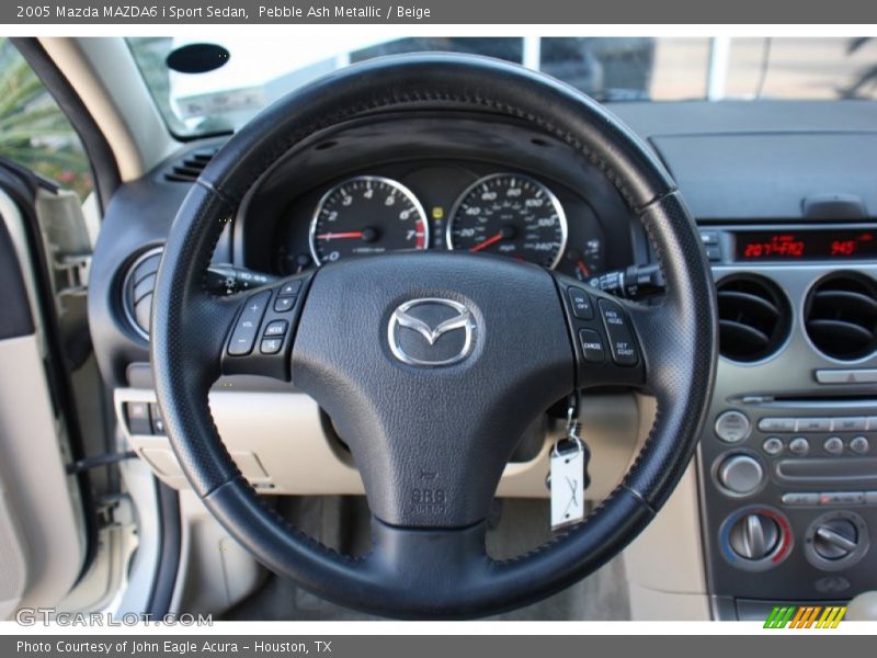  2005 MAZDA6 i Sport Sedan Steering Wheel