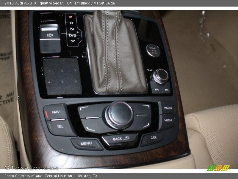 Brilliant Black / Velvet Beige 2013 Audi A6 3.0T quattro Sedan