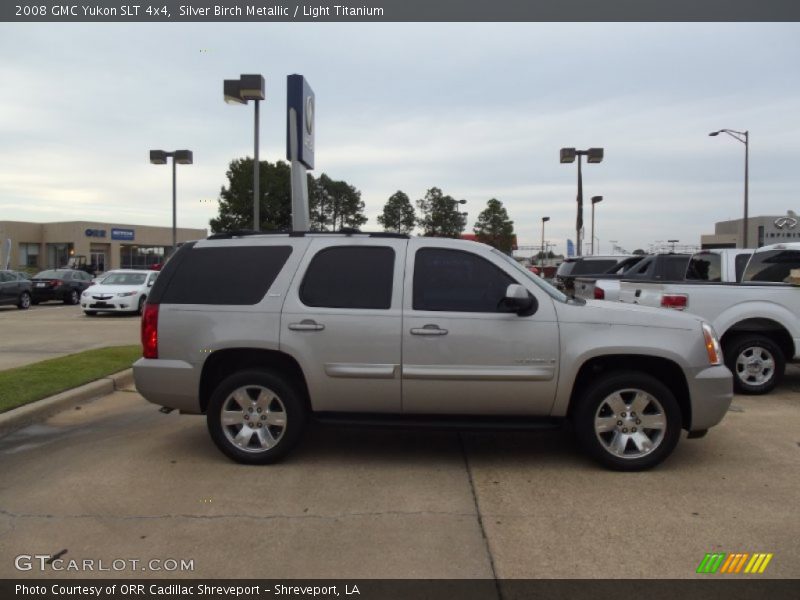 Silver Birch Metallic / Light Titanium 2008 GMC Yukon SLT 4x4