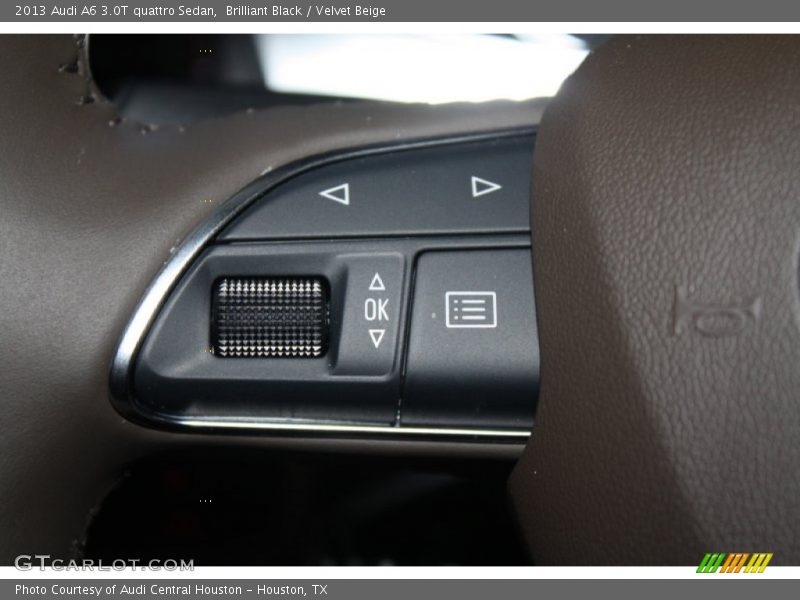 Brilliant Black / Velvet Beige 2013 Audi A6 3.0T quattro Sedan