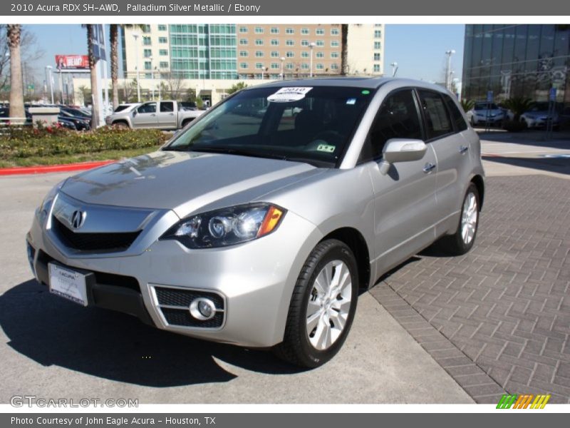 Palladium Silver Metallic / Ebony 2010 Acura RDX SH-AWD