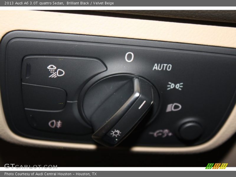 Brilliant Black / Velvet Beige 2013 Audi A6 3.0T quattro Sedan