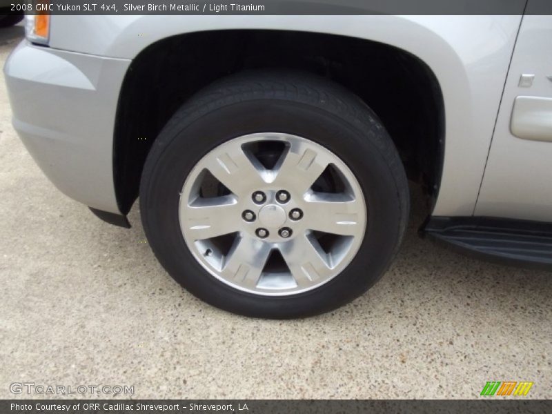 Silver Birch Metallic / Light Titanium 2008 GMC Yukon SLT 4x4