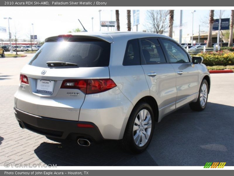 Palladium Silver Metallic / Ebony 2010 Acura RDX SH-AWD