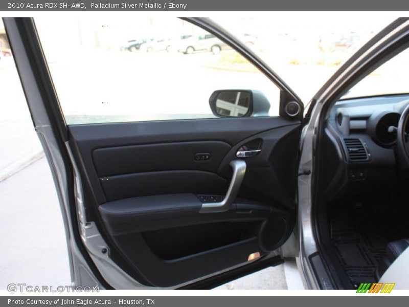 Palladium Silver Metallic / Ebony 2010 Acura RDX SH-AWD