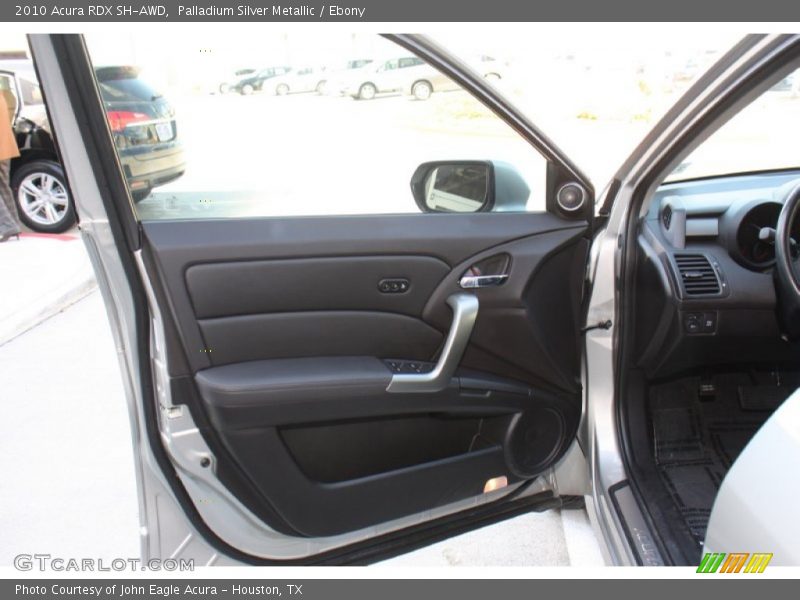 Palladium Silver Metallic / Ebony 2010 Acura RDX SH-AWD