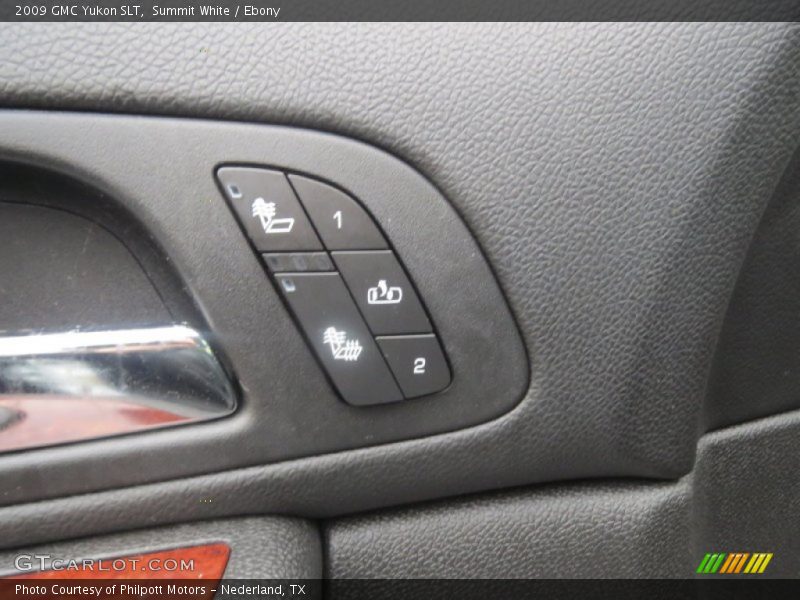 Summit White / Ebony 2009 GMC Yukon SLT