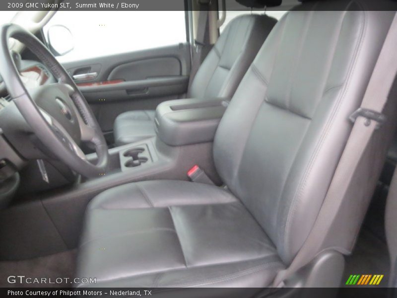 Summit White / Ebony 2009 GMC Yukon SLT