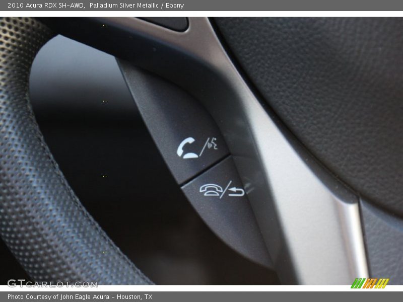 Palladium Silver Metallic / Ebony 2010 Acura RDX SH-AWD