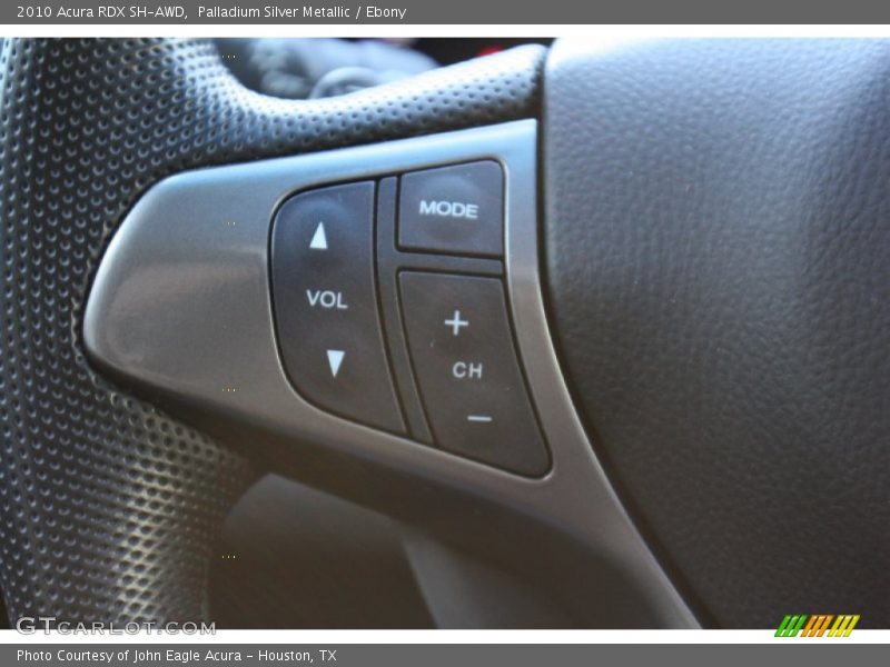 Palladium Silver Metallic / Ebony 2010 Acura RDX SH-AWD