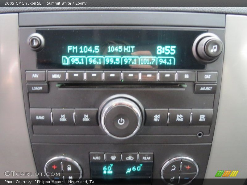 Controls of 2009 Yukon SLT