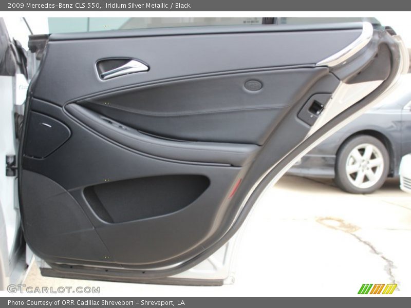 Iridium Silver Metallic / Black 2009 Mercedes-Benz CLS 550
