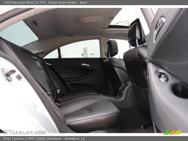 Iridium Silver Metallic / Black 2009 Mercedes-Benz CLS 550
