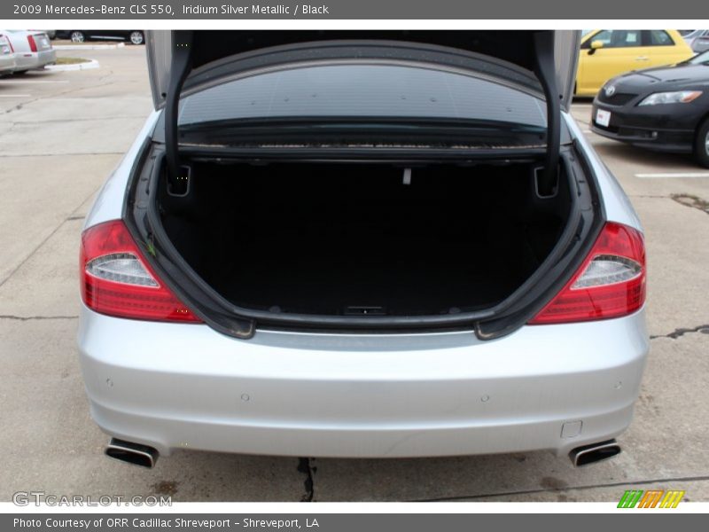 Iridium Silver Metallic / Black 2009 Mercedes-Benz CLS 550