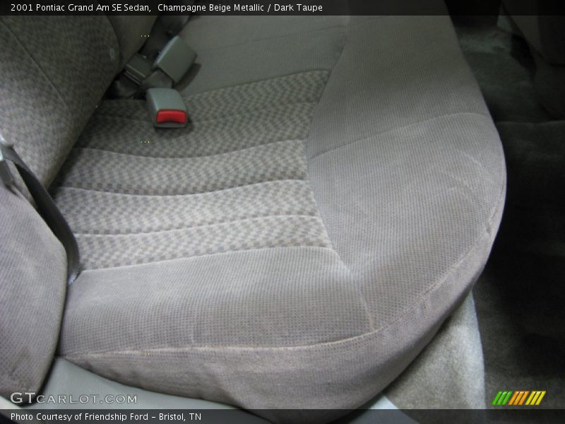 Champagne Beige Metallic / Dark Taupe 2001 Pontiac Grand Am SE Sedan