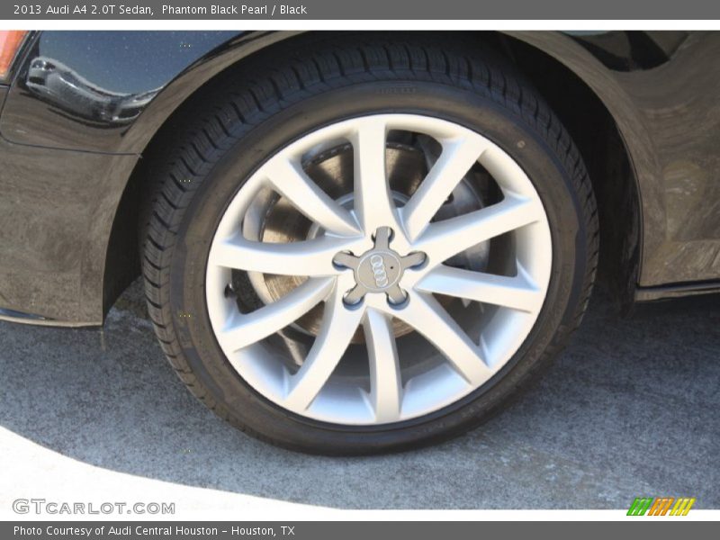 Phantom Black Pearl / Black 2013 Audi A4 2.0T Sedan