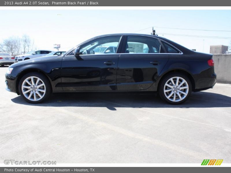 Phantom Black Pearl / Black 2013 Audi A4 2.0T Sedan